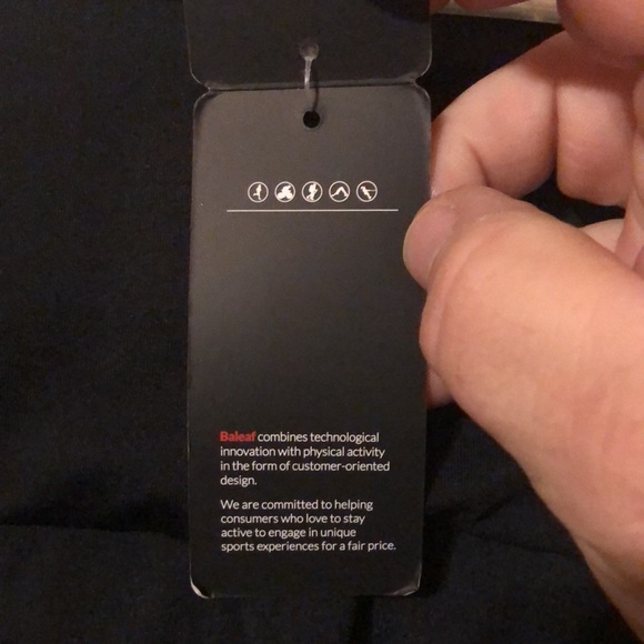 Large workout spandex baleaf with pockets and new tags - Picture 7 of 9